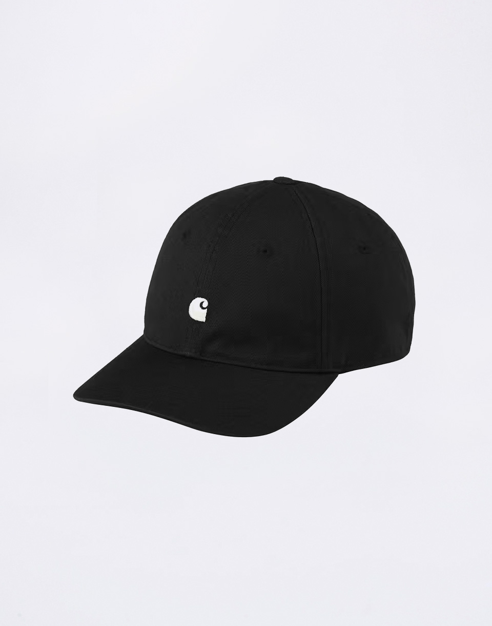 Carhartt WIP Madison Logo Cap Black/White