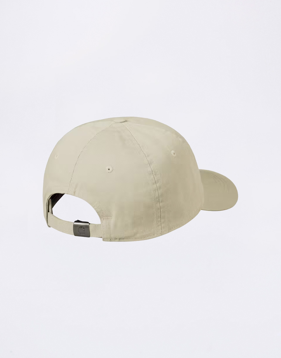 Carhartt WIP Madison Logo Cap Stone/White