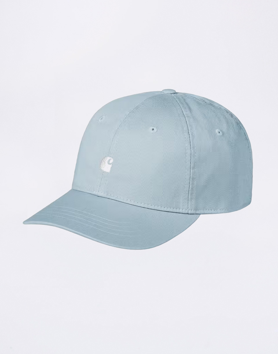 Carhartt WIP Madison Logo Cap Tourmaline/White