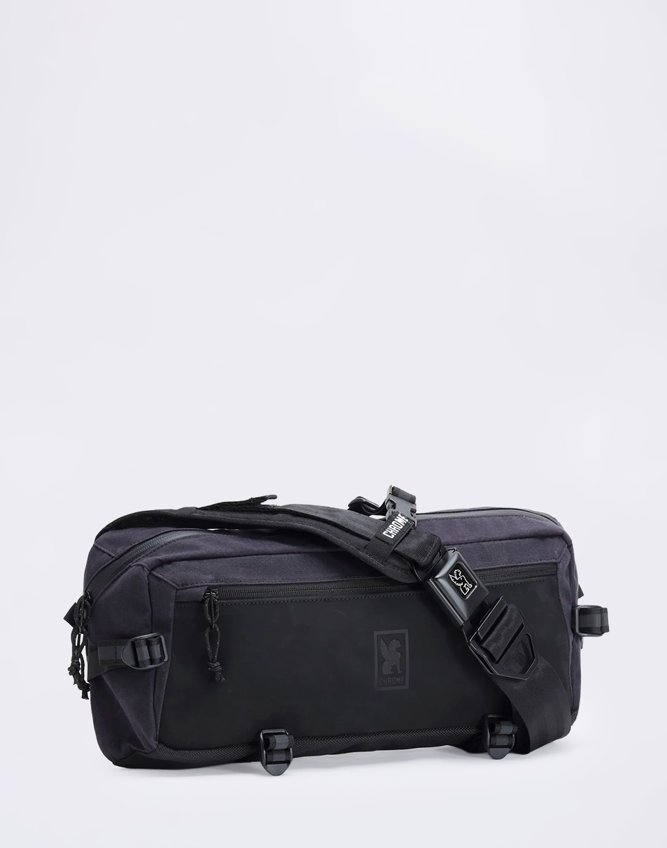 Chrome Industries Kadet Black Canvas Leather