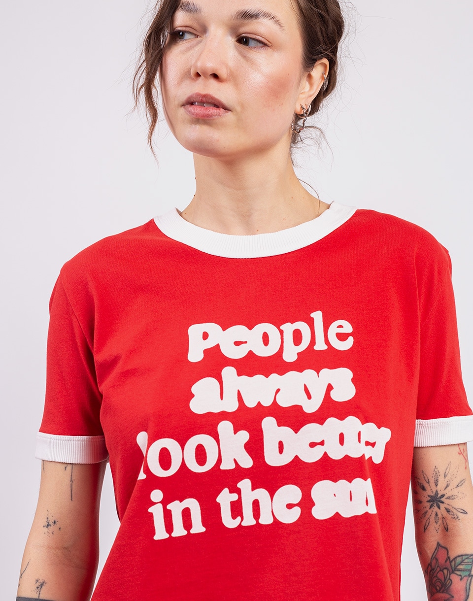Thinking MU People Red Zowie R Tee RED M