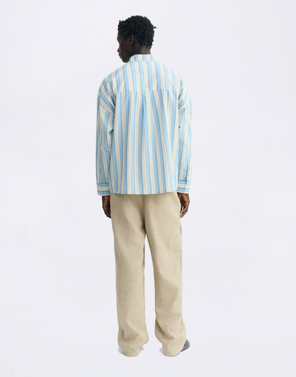 Thinking MU Messina Stripes Jim Shirt MULTICOLOR M