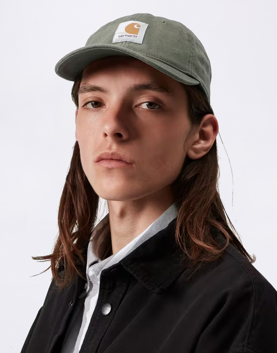 Carhartt WIP Canvas Cap Leaf stone washed