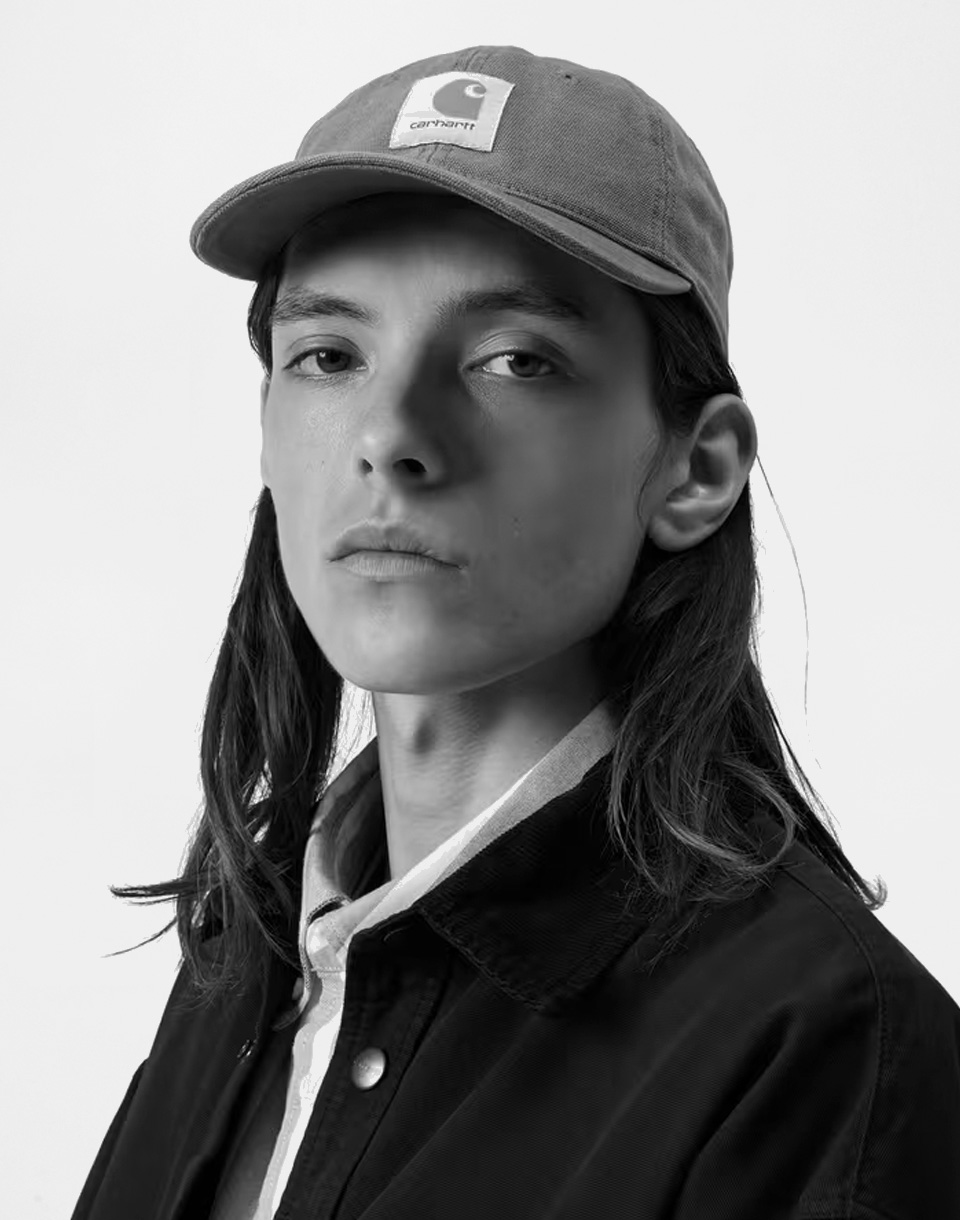 Carhartt WIP Canvas Cap Shale stone washed