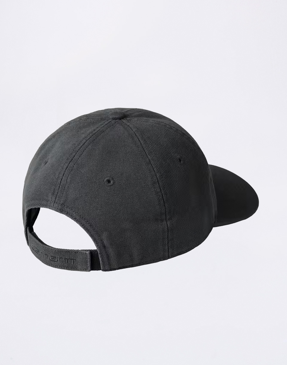 Carhartt WIP Canvas Cap Black stone washed