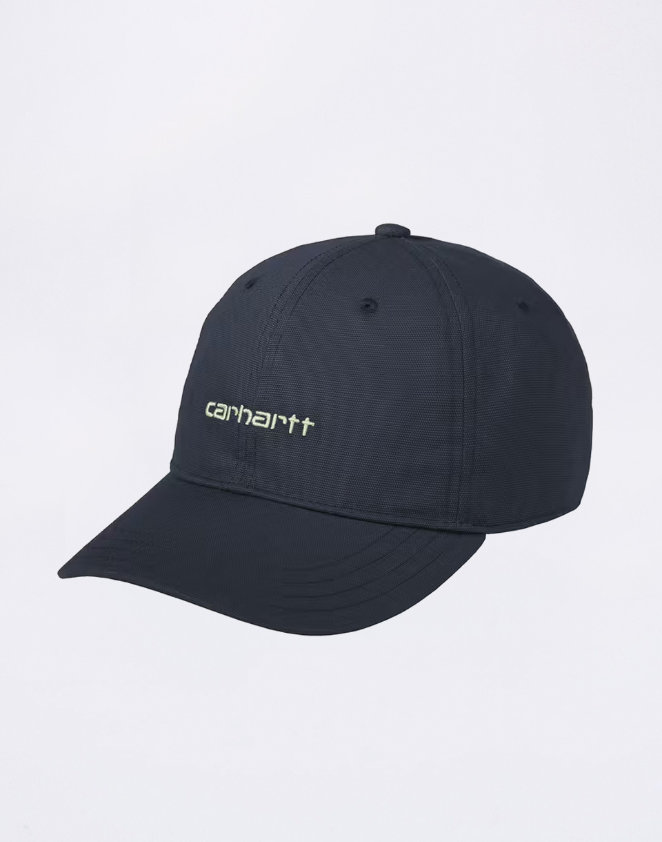 Carhartt WIP Canvas Script Cap Deep Night/Gentle Green