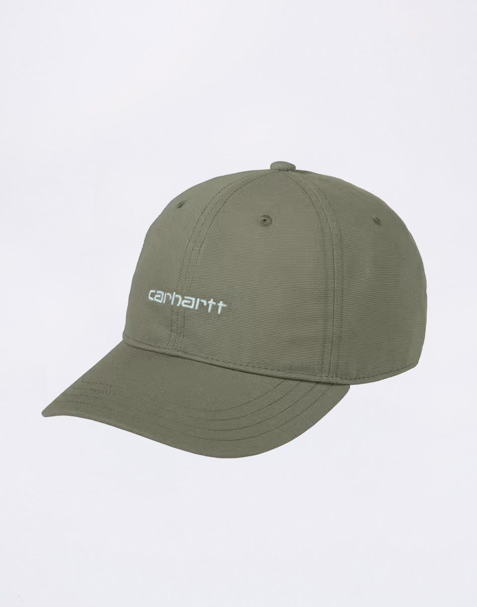Carhartt WIP Canvas Script Cap Leaf/Tourmaline