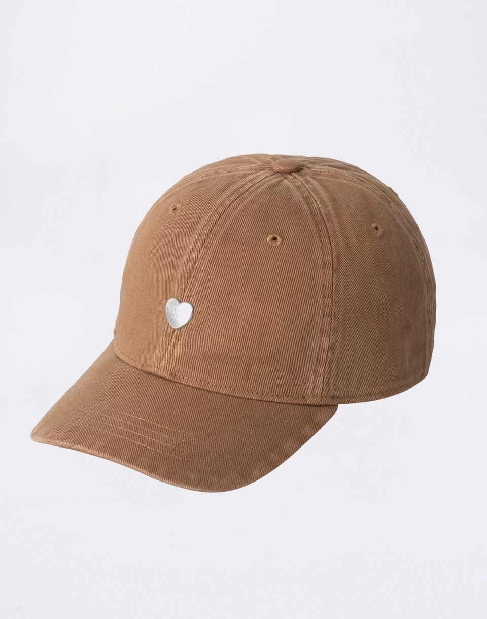 Carhartt WIP Heart Metal Cap Hamilton Brown/Silver