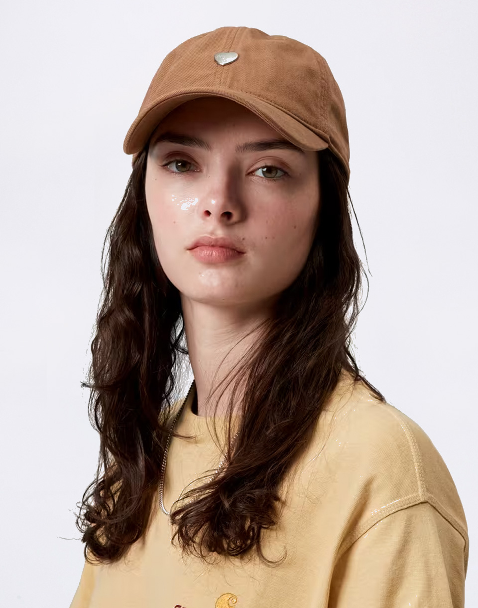Carhartt WIP Heart Metal Cap Hamilton Brown/Silver