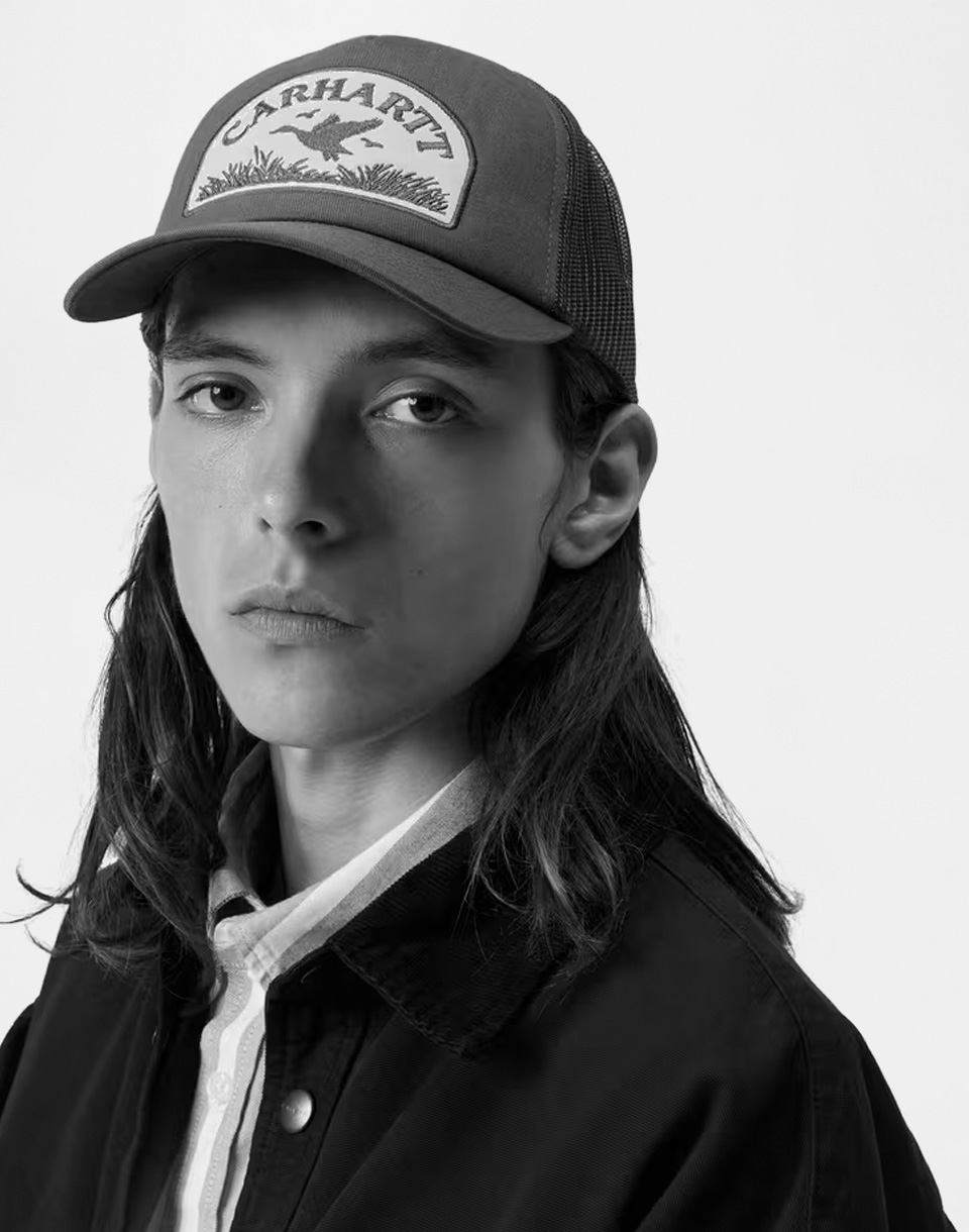 Carhartt WIP Take Off Trucker Cap Stone