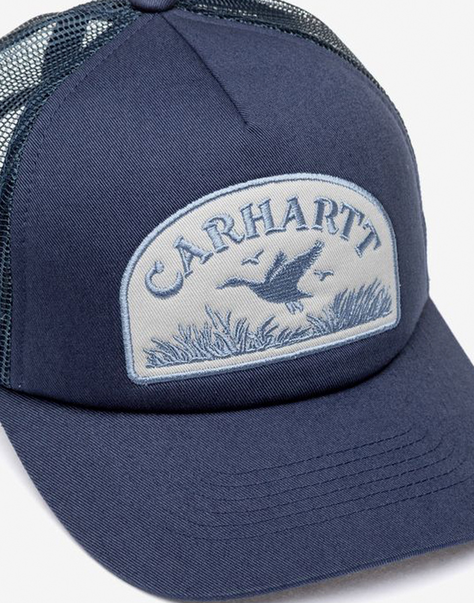 Carhartt WIP Take Off Trucker Cap Blue