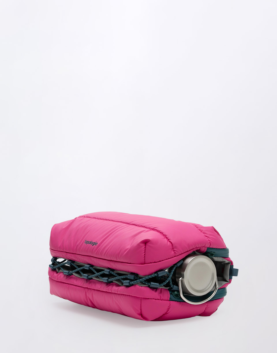 Topologie Bottle Sacoche Large Pink Matt Coated