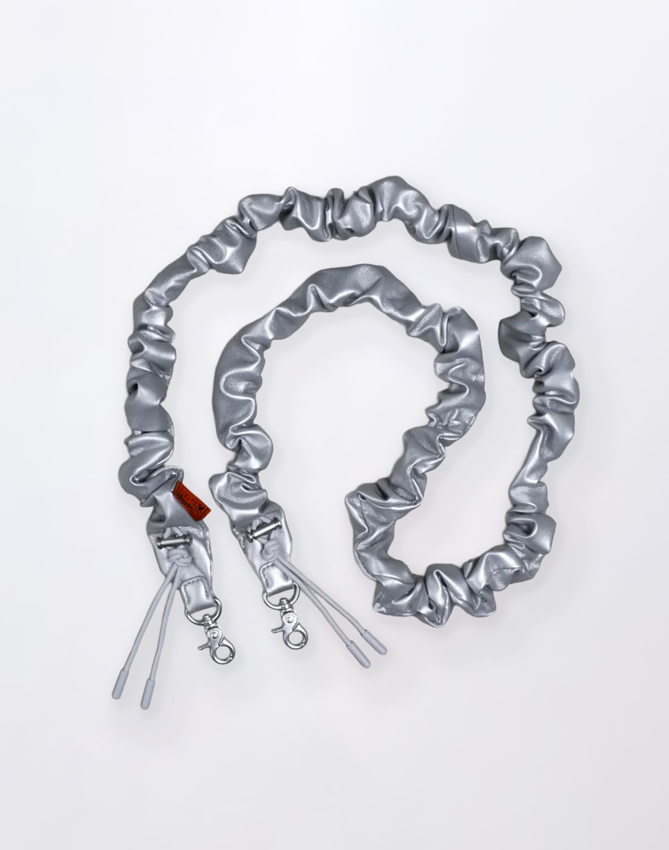Topologie Bungee Strap Chrome Synthetic Leather