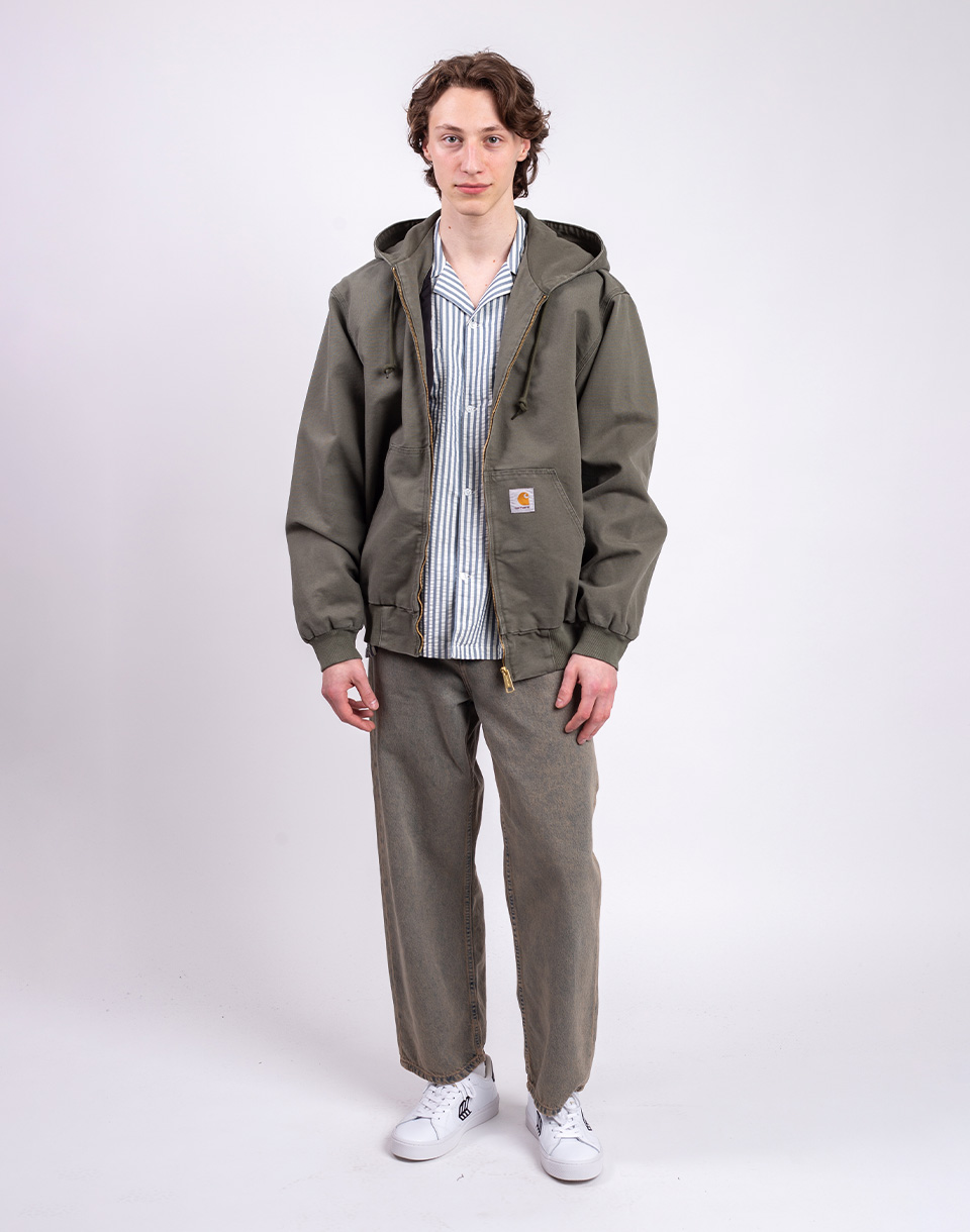 Carhartt WIP OG Active Jacket Leaf stone canvas M