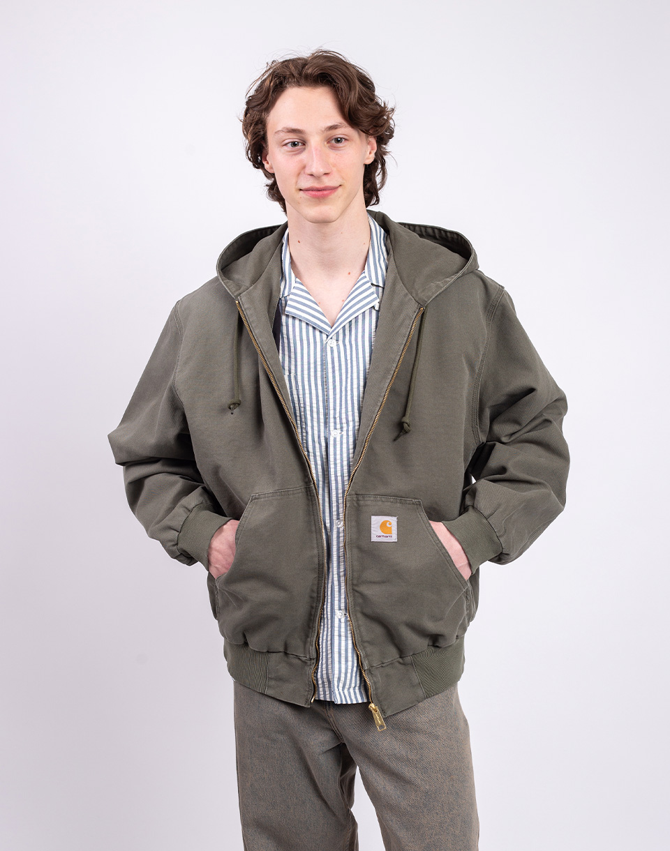 Carhartt WIP OG Active Jacket Leaf stone canvas M