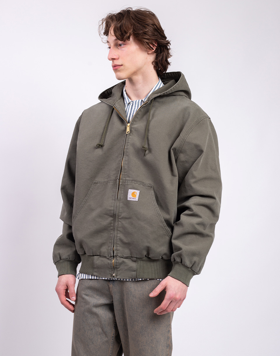 Carhartt WIP OG Active Jacket Leaf stone canvas L