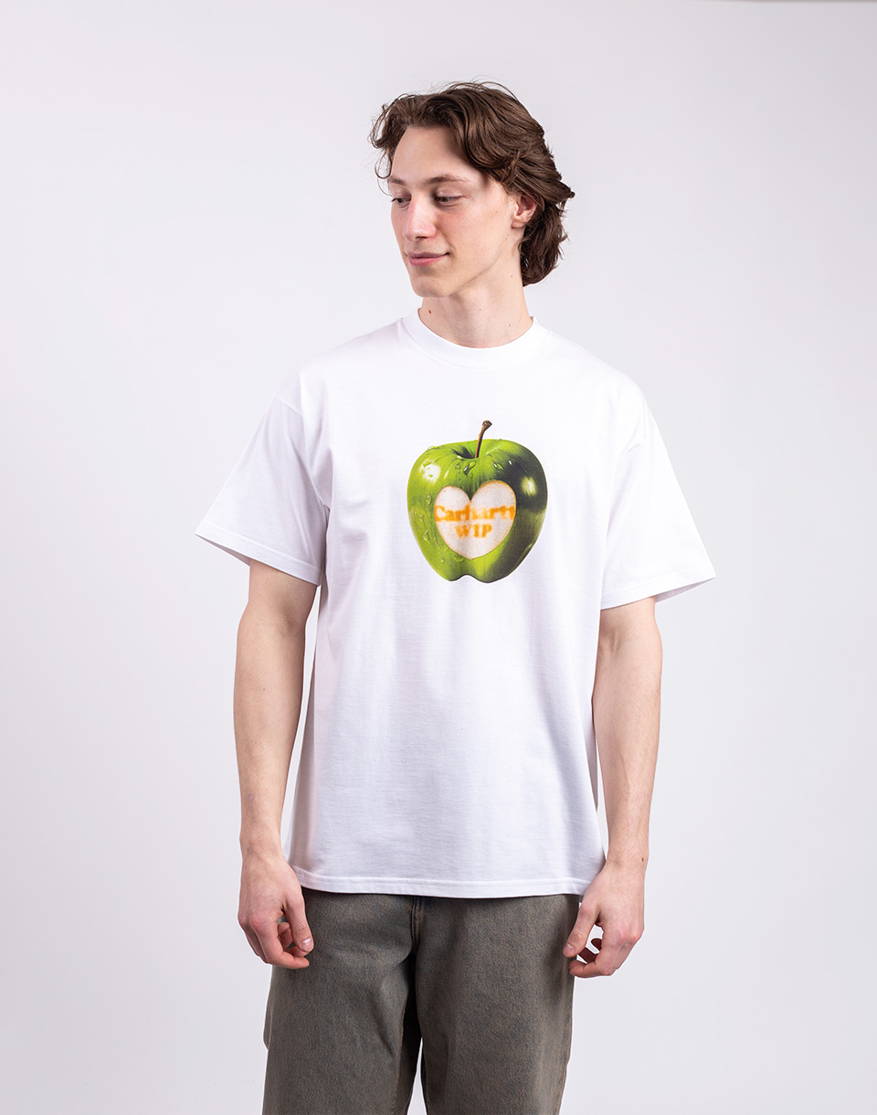 Tričko Carhartt WIP S/S Spoiled T-Shirt White