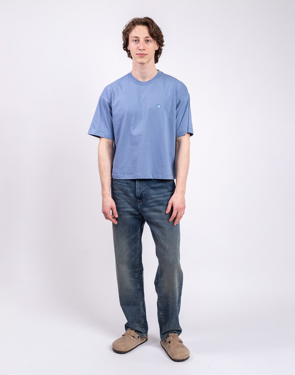 Carhartt WIP W' S/S Chester T-Shirt Gentle Blue M