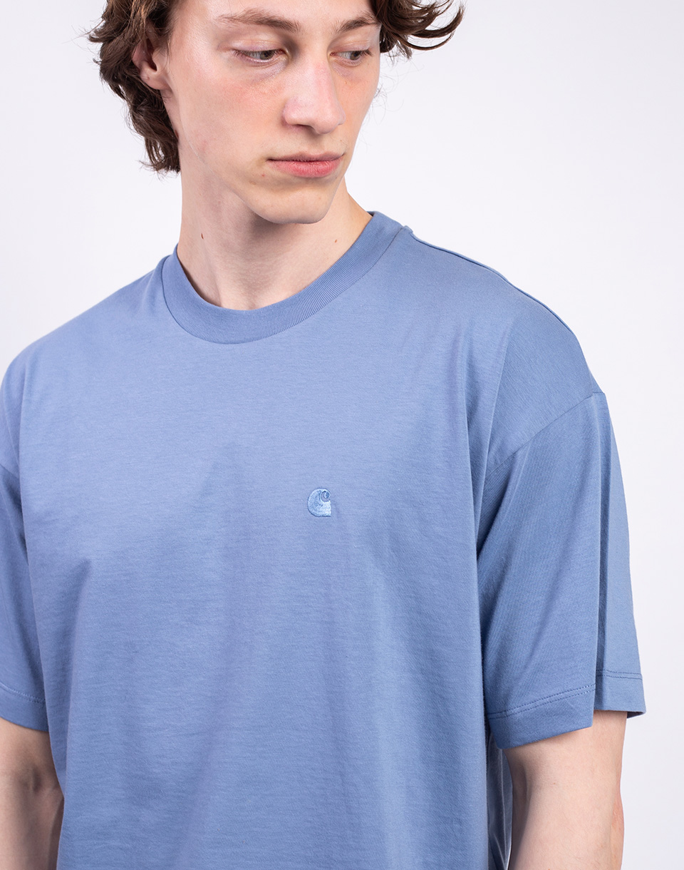 Carhartt WIP W' S/S Chester T-Shirt Gentle Blue M
