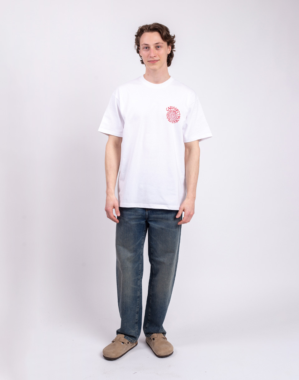 Carhartt WIP S/S Spirals T-Shirt White S