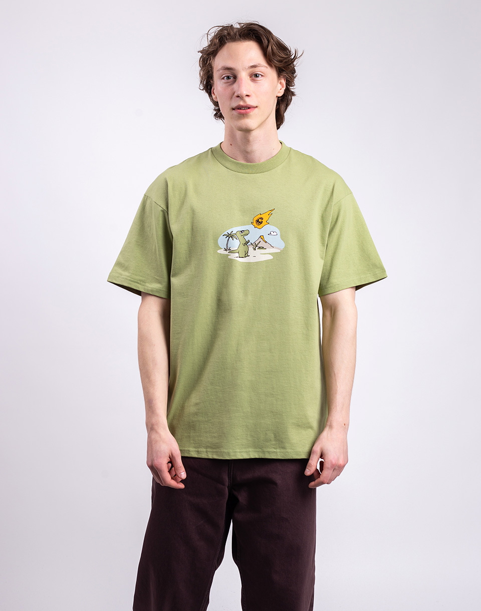 Tričko Carhartt WIP S/S Impact T-Shirt Gentle Green