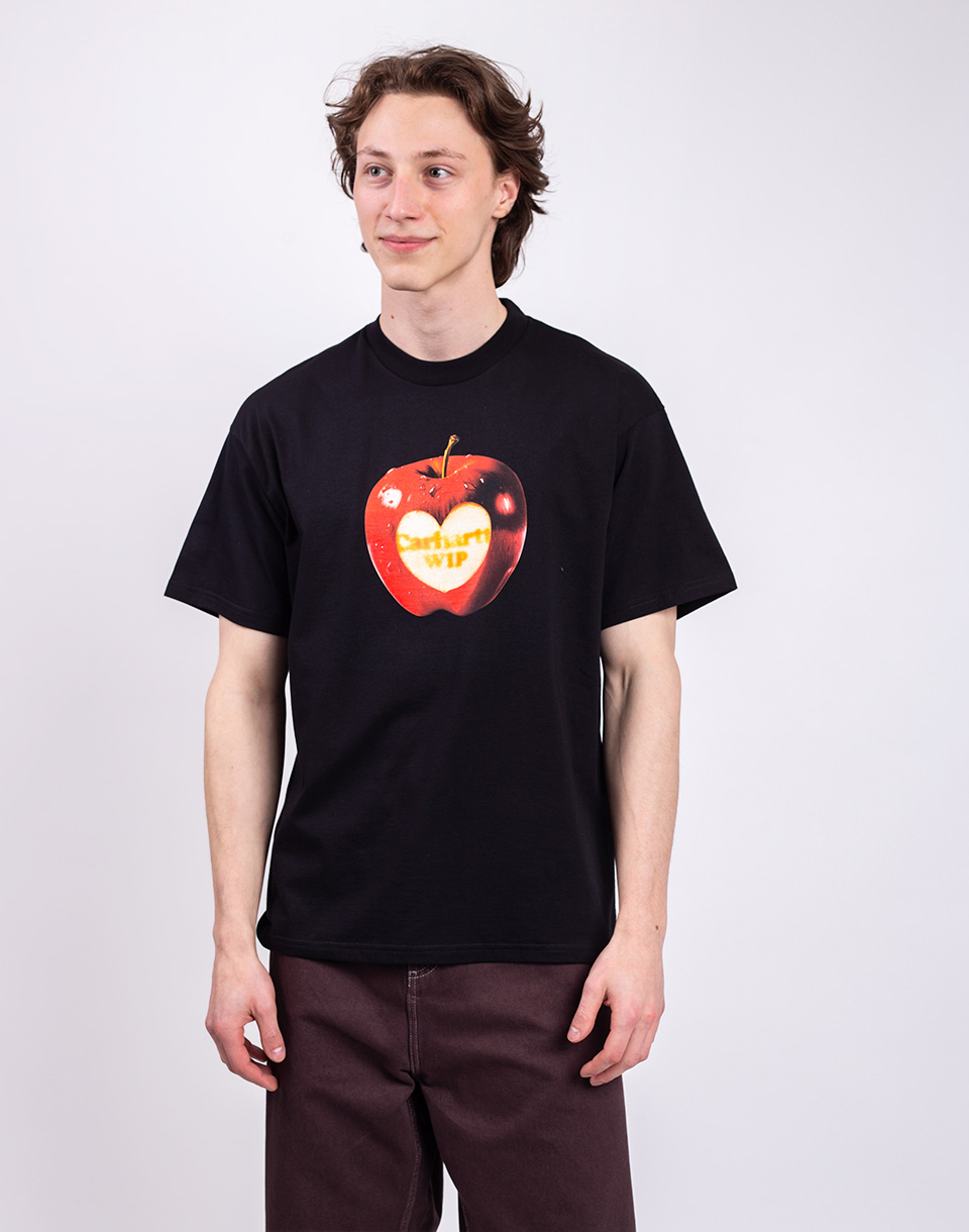 Tričko Carhartt WIP S/S Spoiled T-Shirt Black