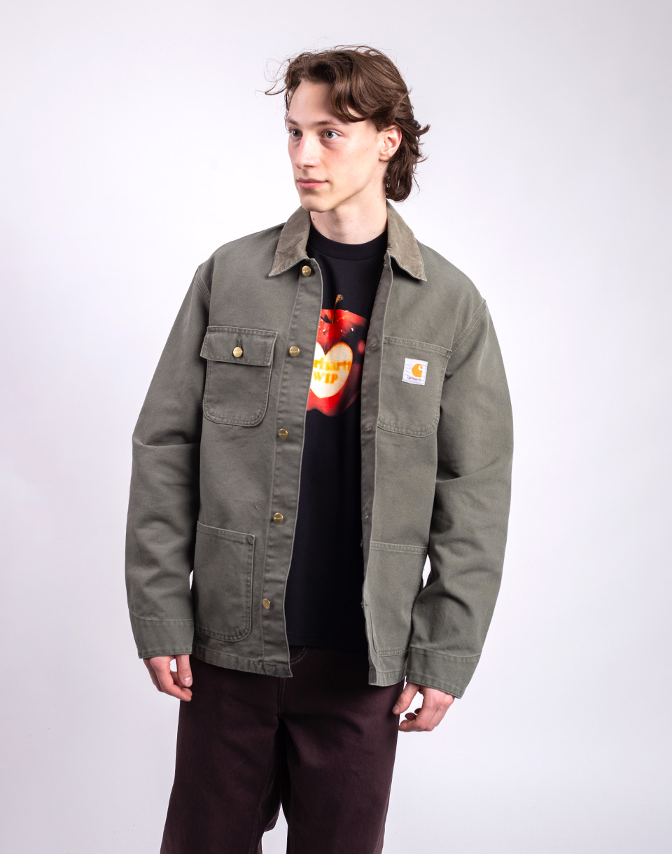 Carhartt WIP Michigan Coat Leaf/Leaf stone canvas M