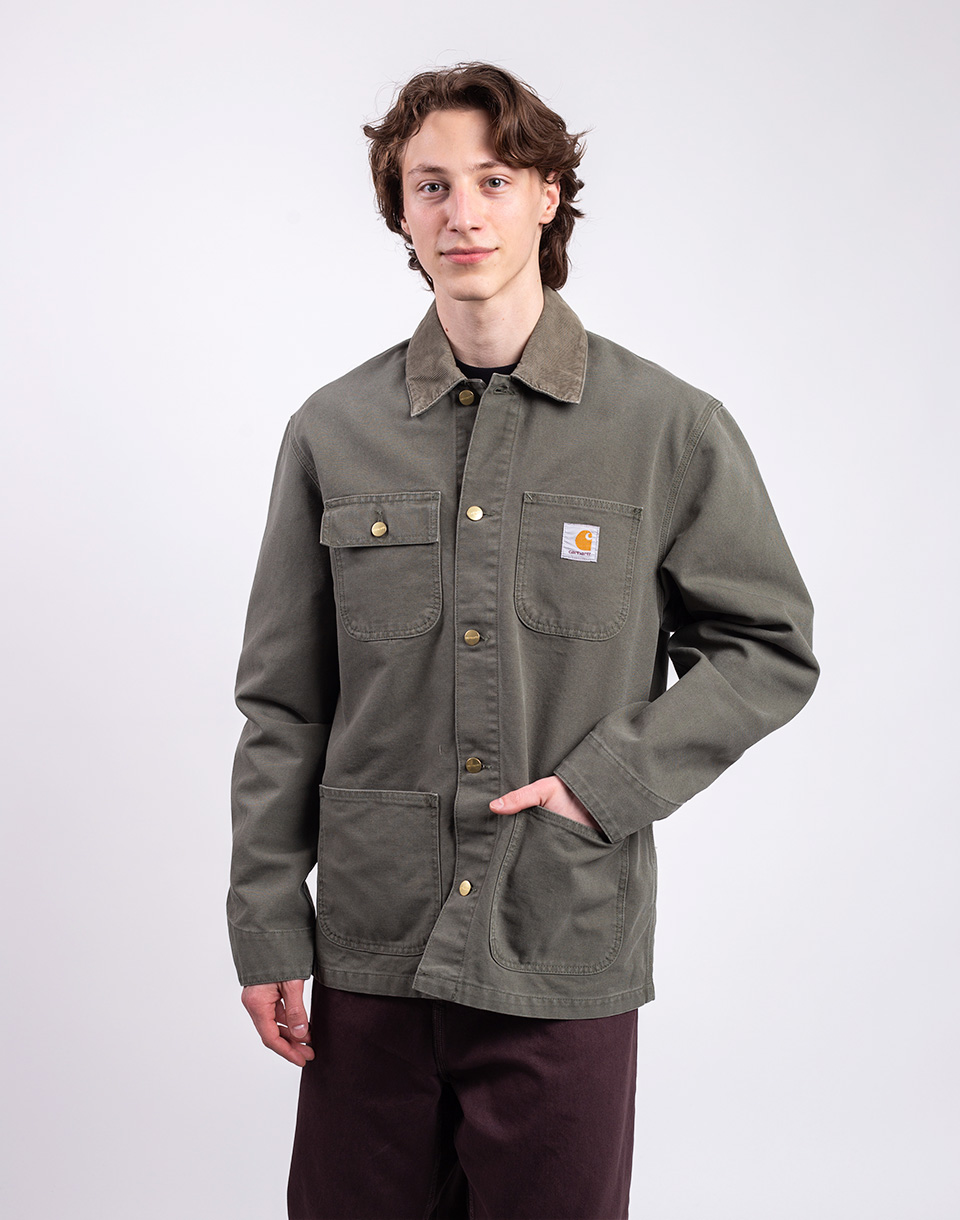 Carhartt WIP Michigan Coat Leaf/Leaf stone canvas M