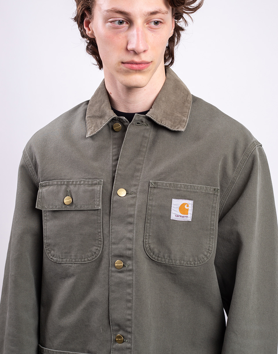 Carhartt WIP Michigan Coat Leaf/Leaf stone canvas M