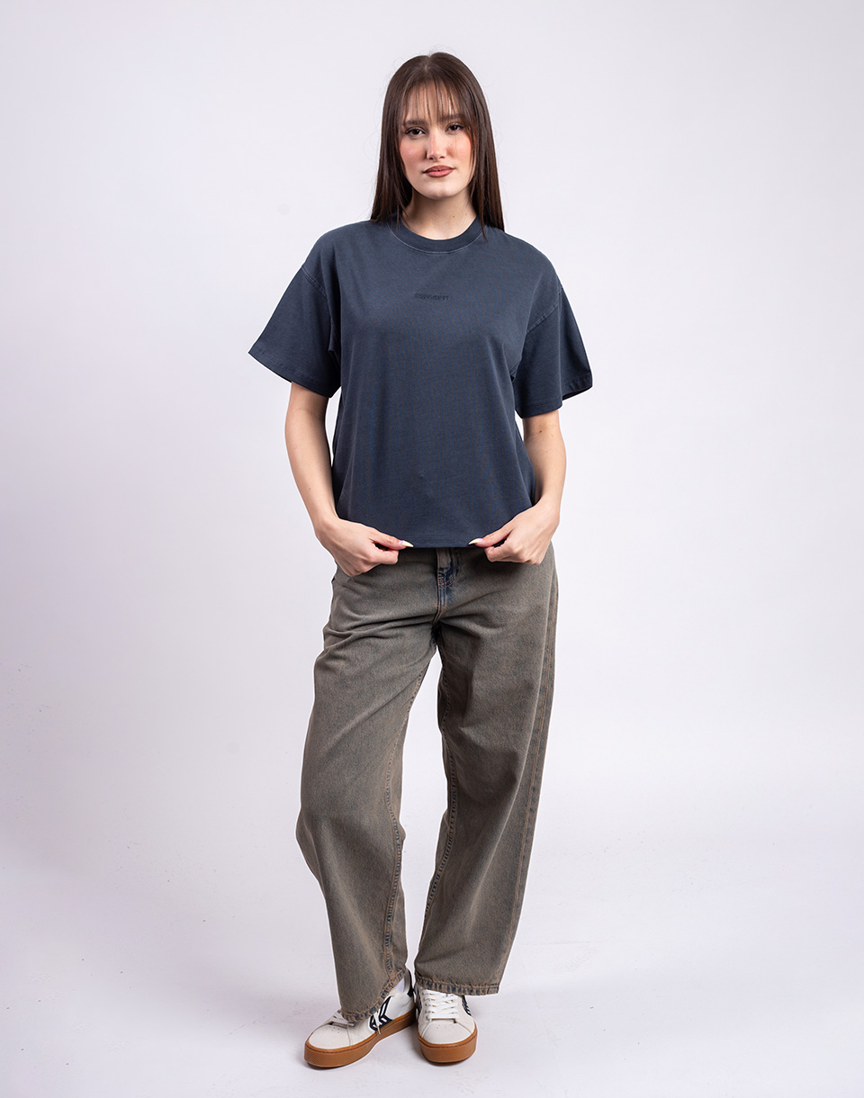 Carhartt WIP W' S/S Benton T-Shirt Carbon garment dyed S