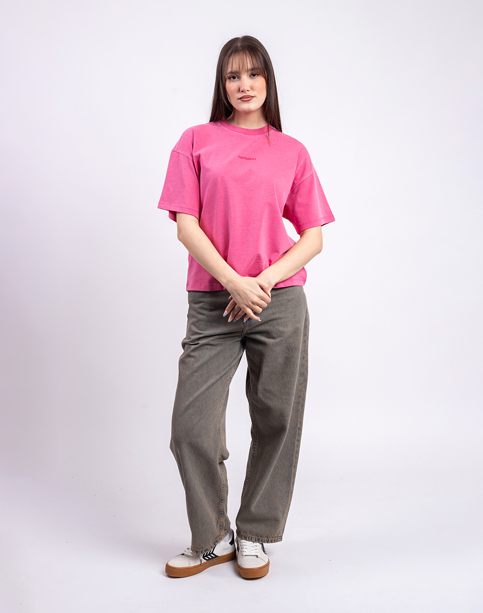 Carhartt WIP W' S/S Benton T-Shirt Primrose garment dyed M