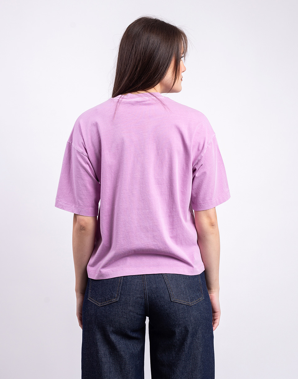 Carhartt WIP W' S/S Nelson T-Shirt Gentle Purple garment dyed M