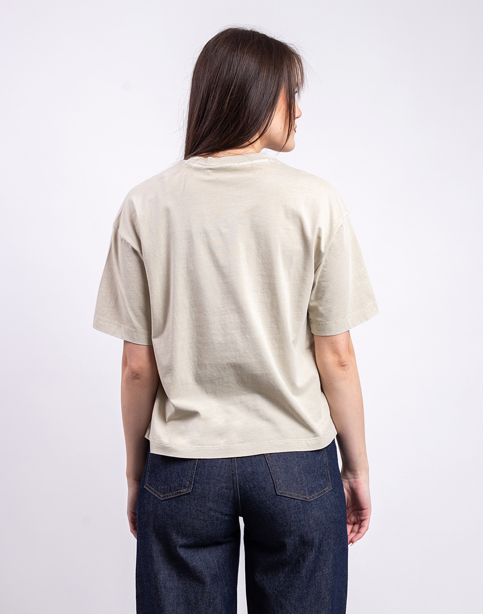 Carhartt WIP W' S/S Nelson T-Shirt Stone garment dyed M