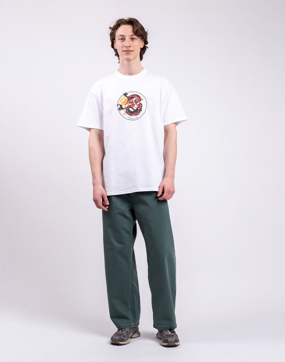 Carhartt WIP Brandon Pant Velvet Green stone dyed S