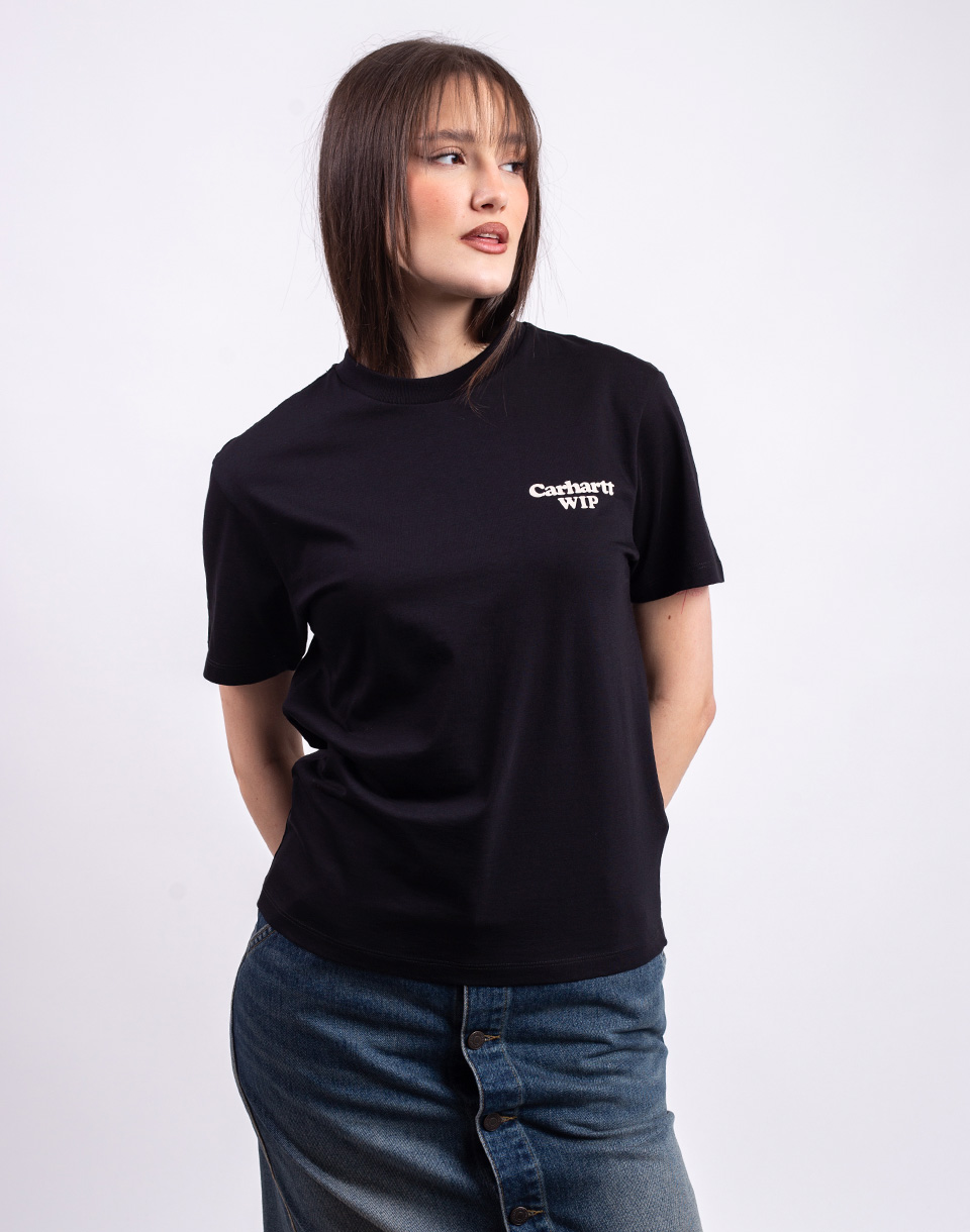 Tričko Carhartt WIP W' S/S Spoiled T-Shirt Black