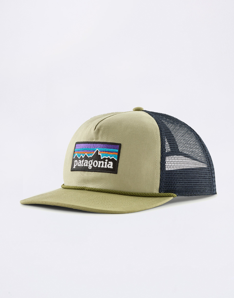 Patagonia Airfarer Cap P-6 Logo: Weathered Stone