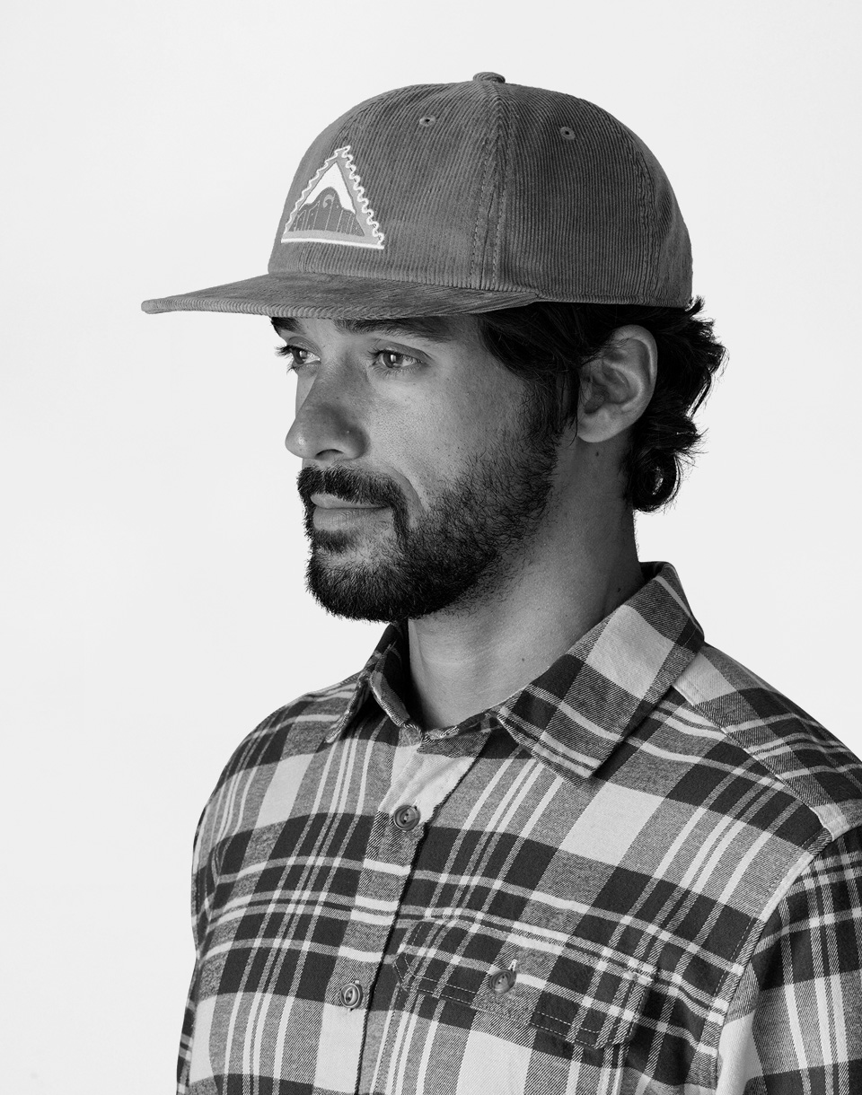 Patagonia Corduroy Cap '95 Oval Logo: Gumtree Green