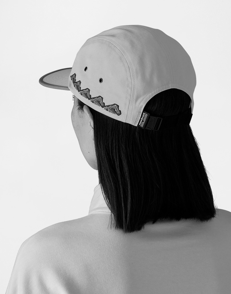 Patagonia Graphic Maclure Hat P-6 Label: Birch White