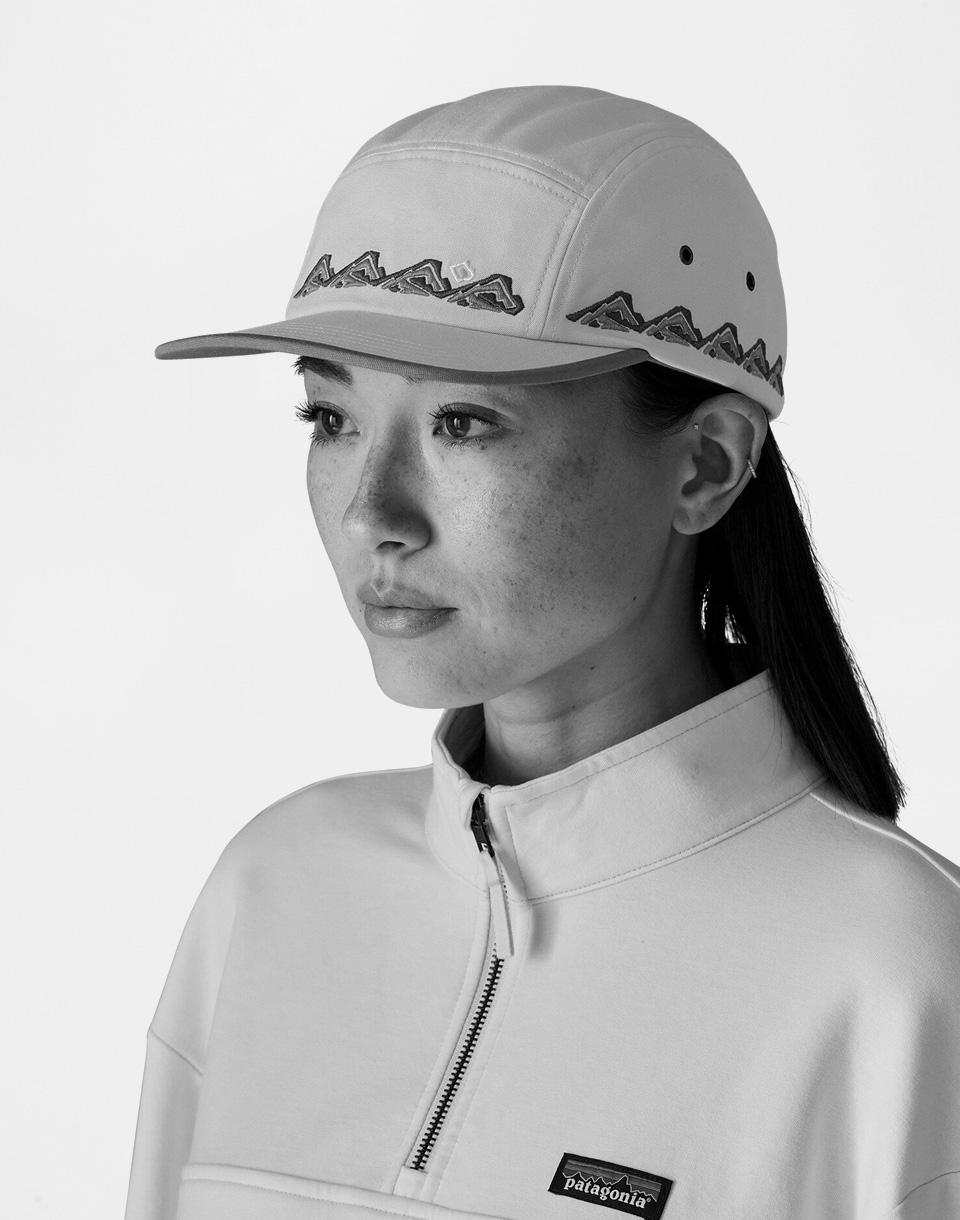 Patagonia Graphic Maclure Hat Water People Label: Pelican
