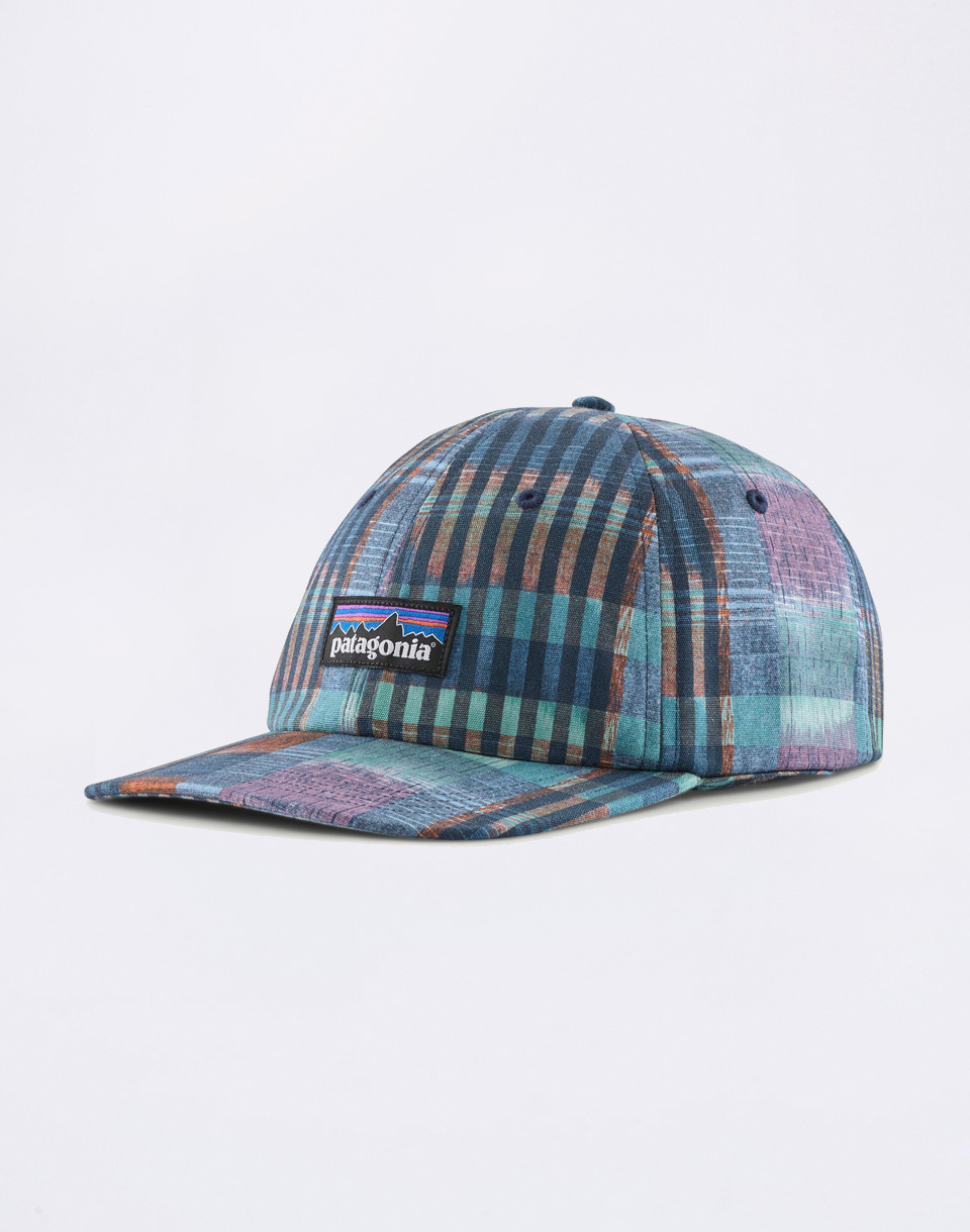 Patagonia P-6 Label Trad Cap Melt Away: Still Blue