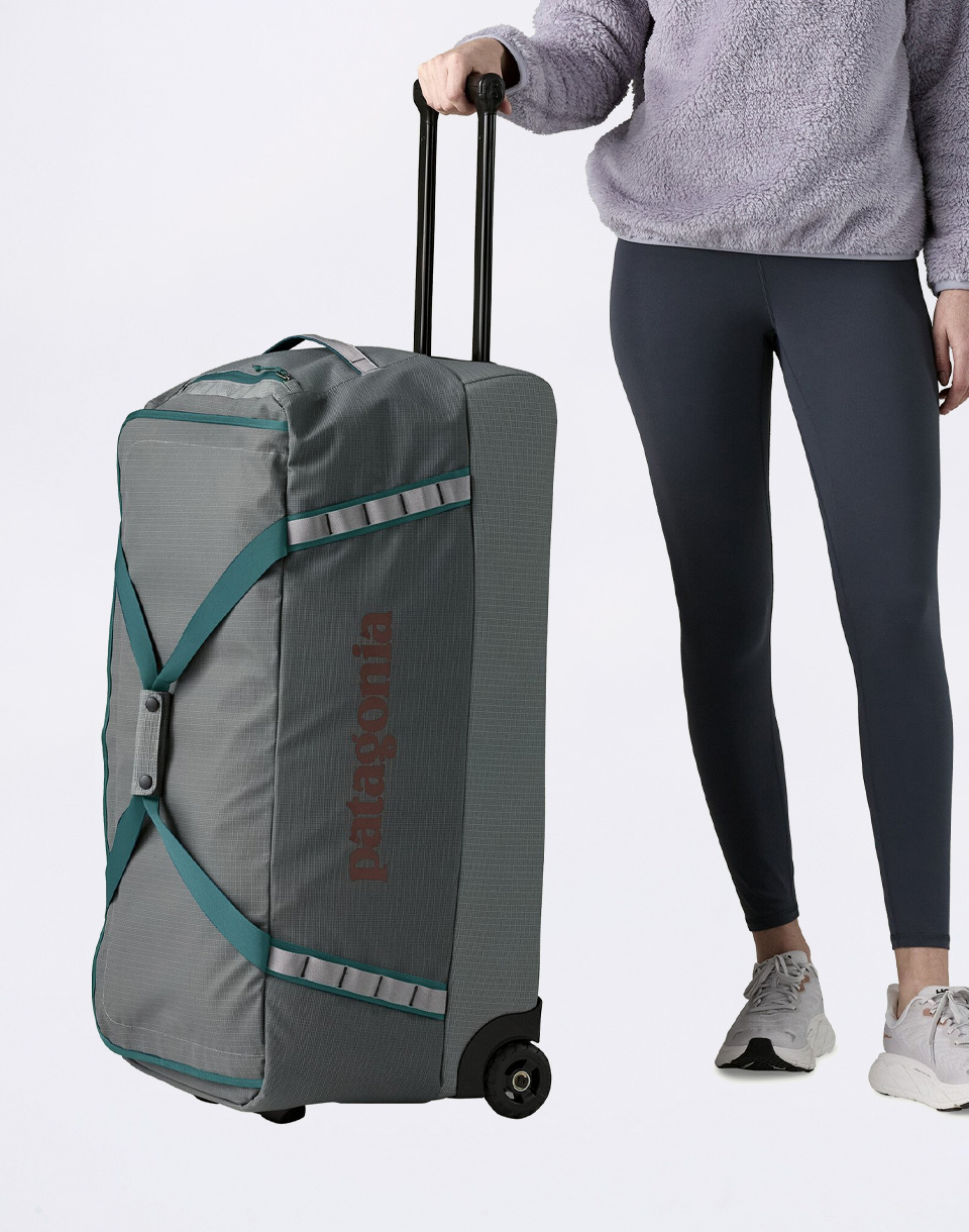 Patagonia Black Hole Wheeled Duffel 100L Noble Grey