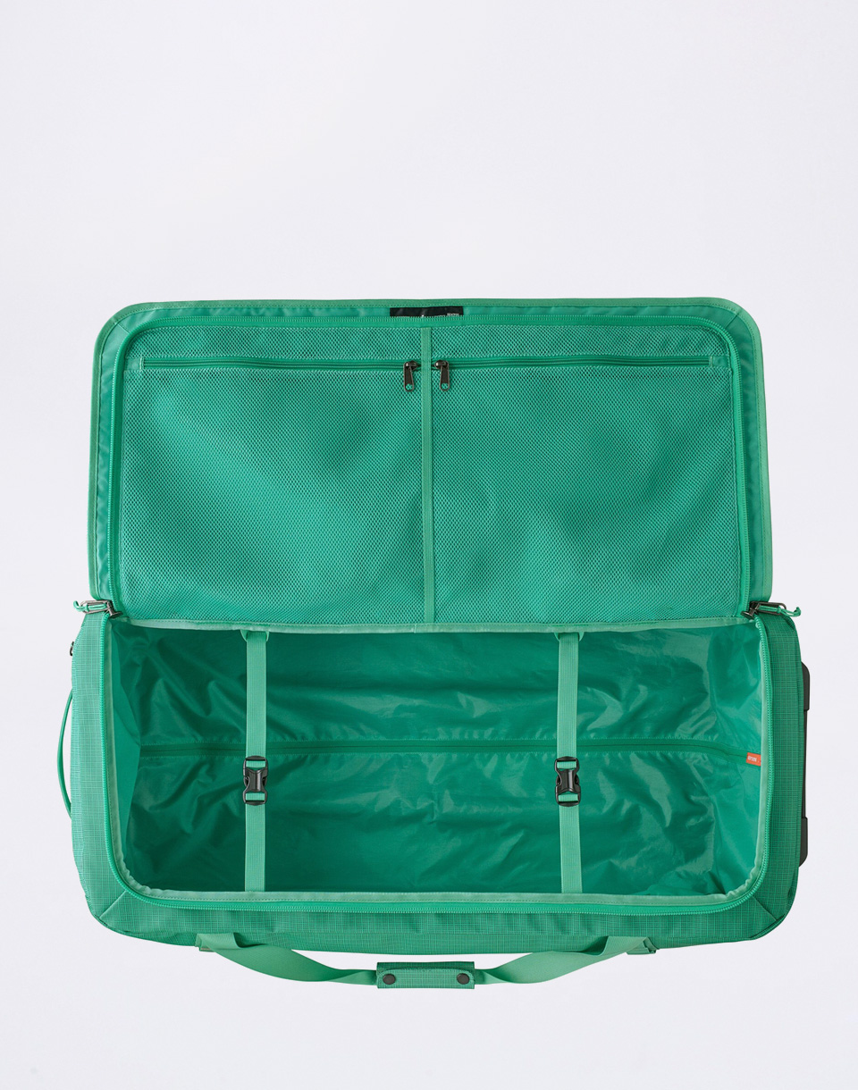 Patagonia Black Hole Wheeled Duffel 100L Aqua Stone