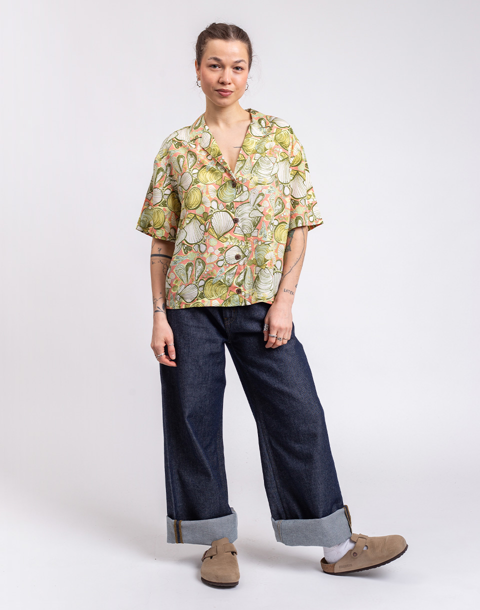 Patagonia W's Tidal Threads Shirt Shelly Shelly: Mellow Melon M