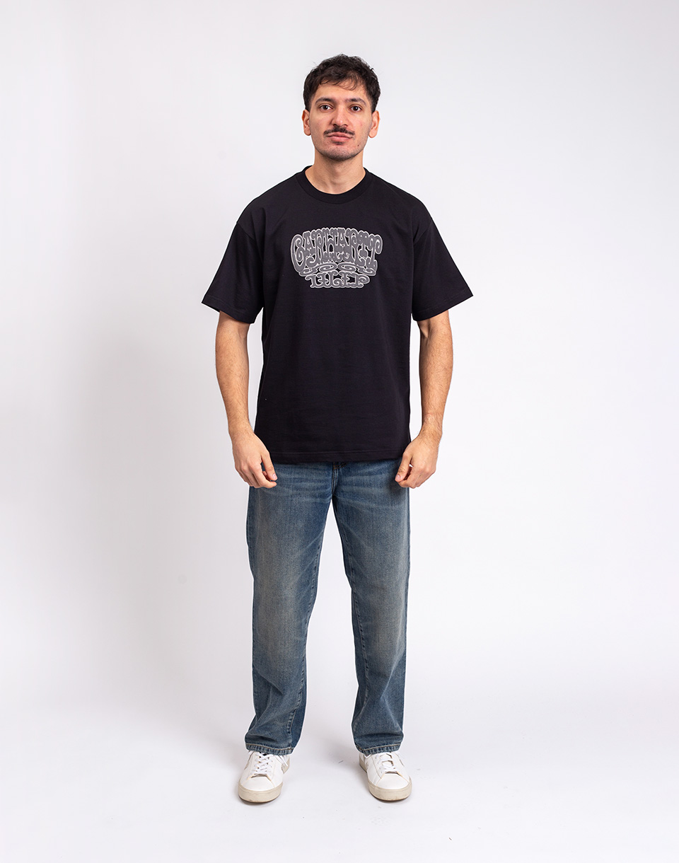 Carhartt WIP S/S Tipsy Type T-Shirt Black M