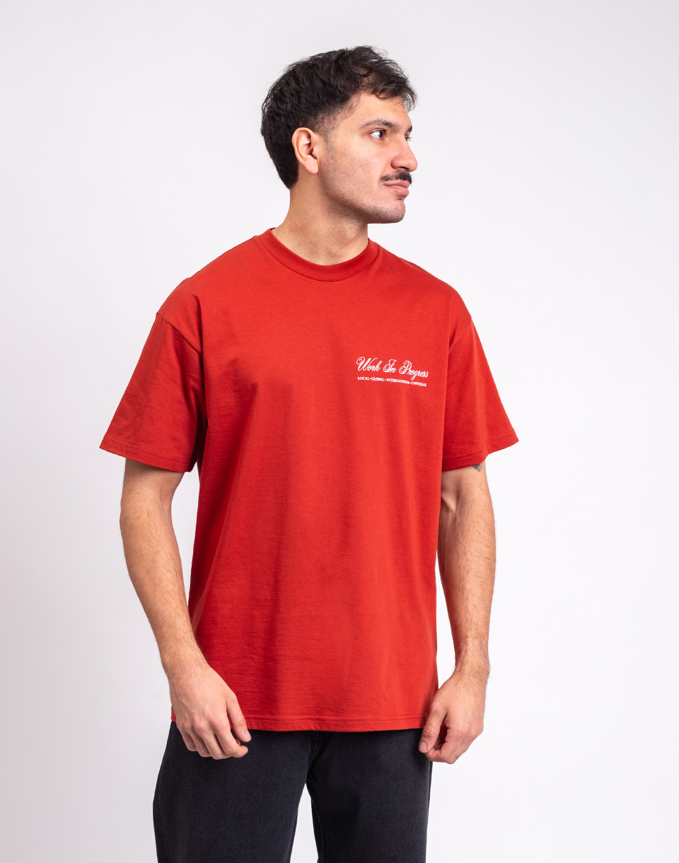Tričko Carhartt WIP S/S Cloud Heart T-Shirt Oxide Red