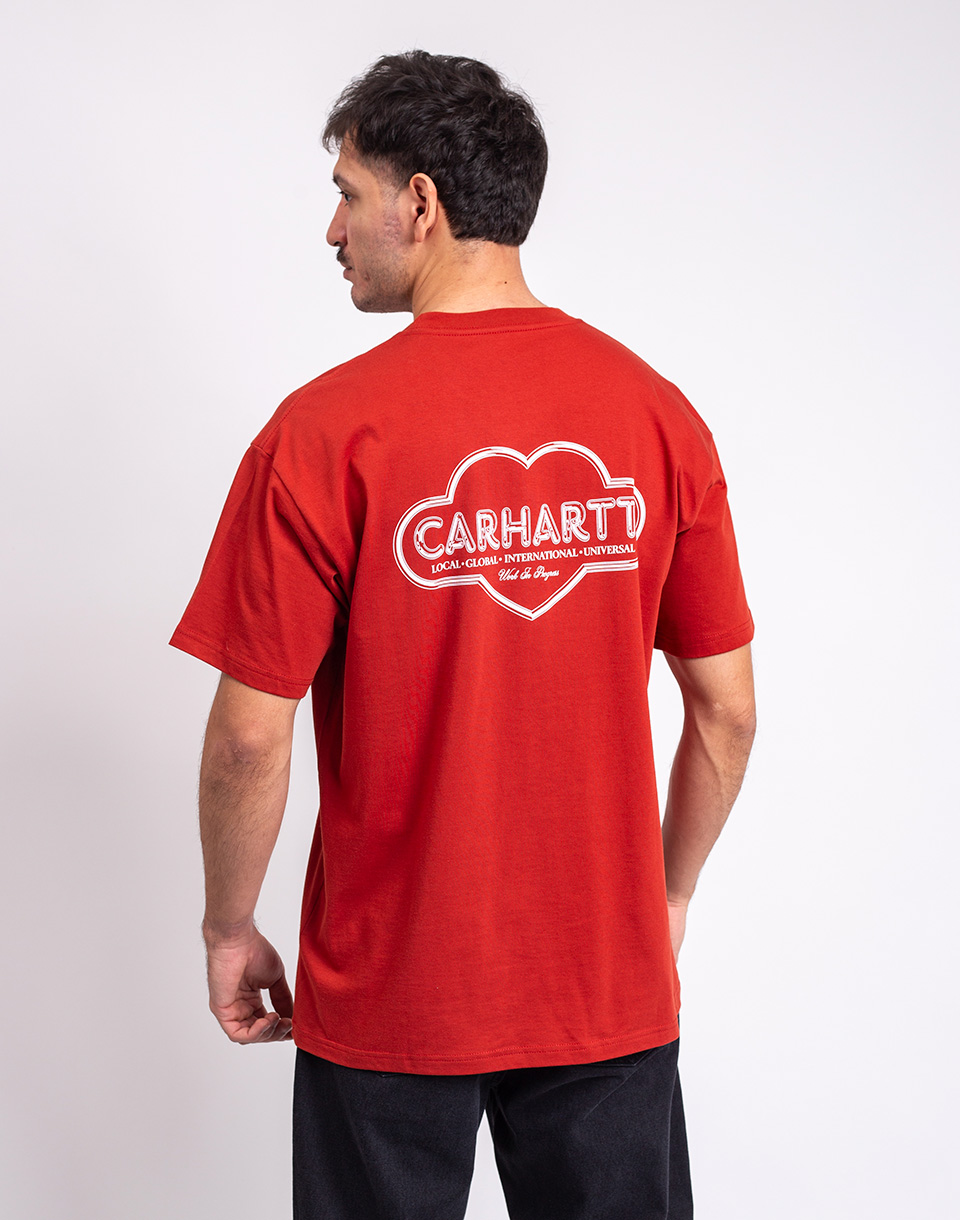 Carhartt WIP S/S Cloud Heart T-Shirt Oxide Red M