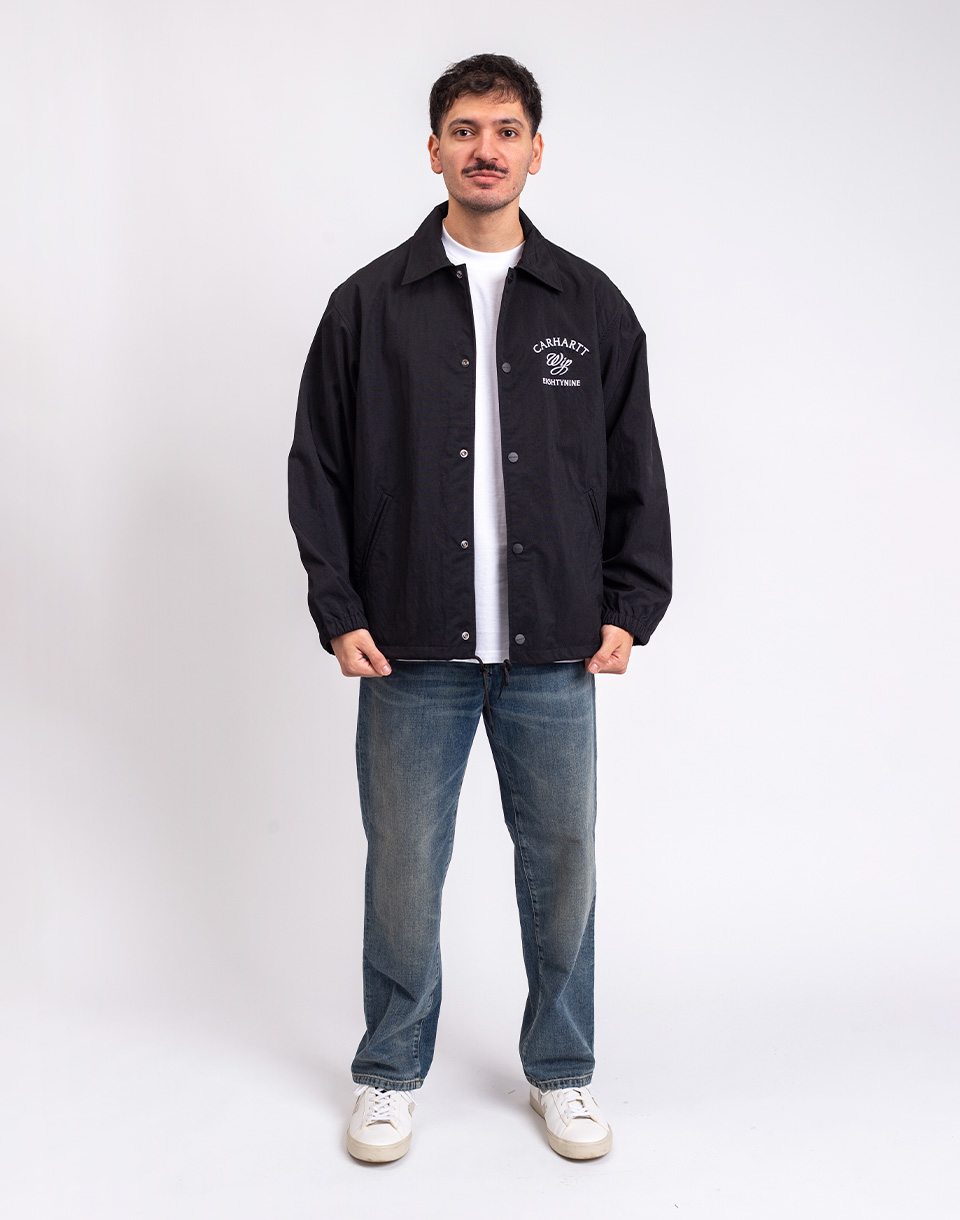 Carhartt WIP Eightynine Coach Jacket Black/White M
