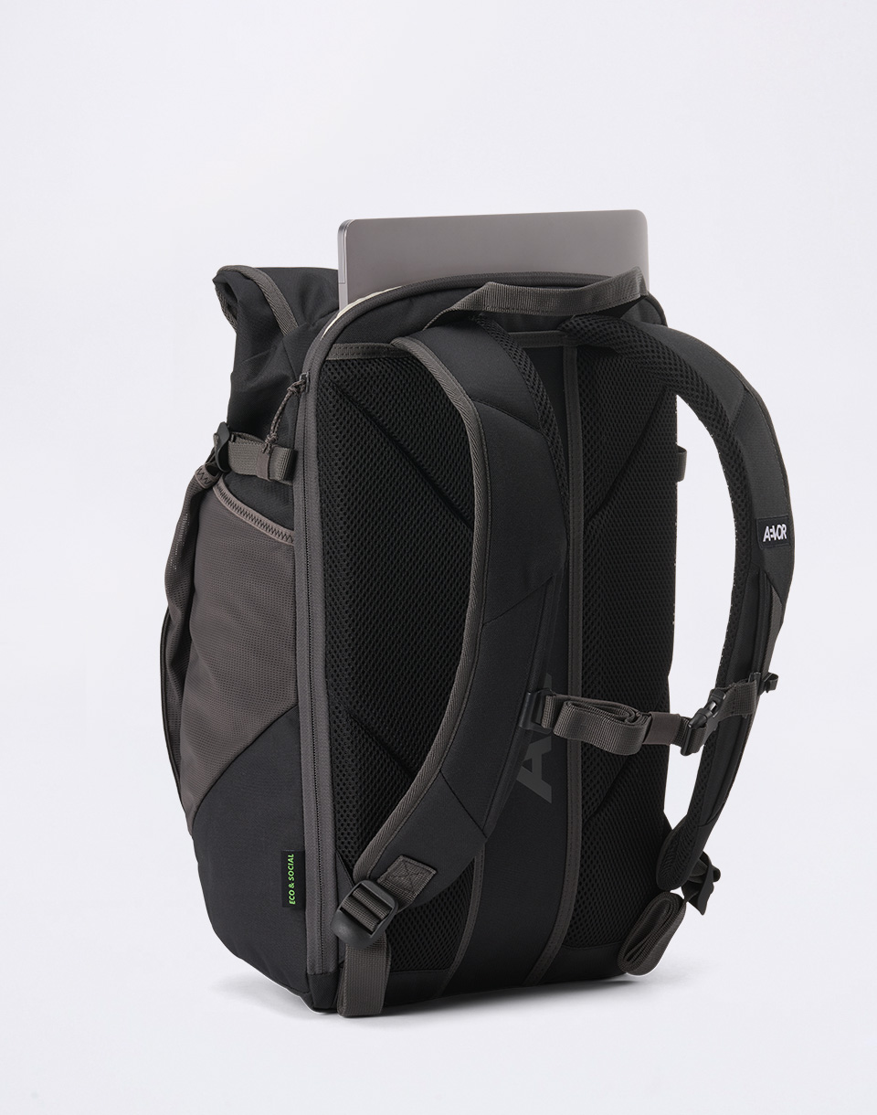 Aevor Roll Pack 2.0 Black Charcoal