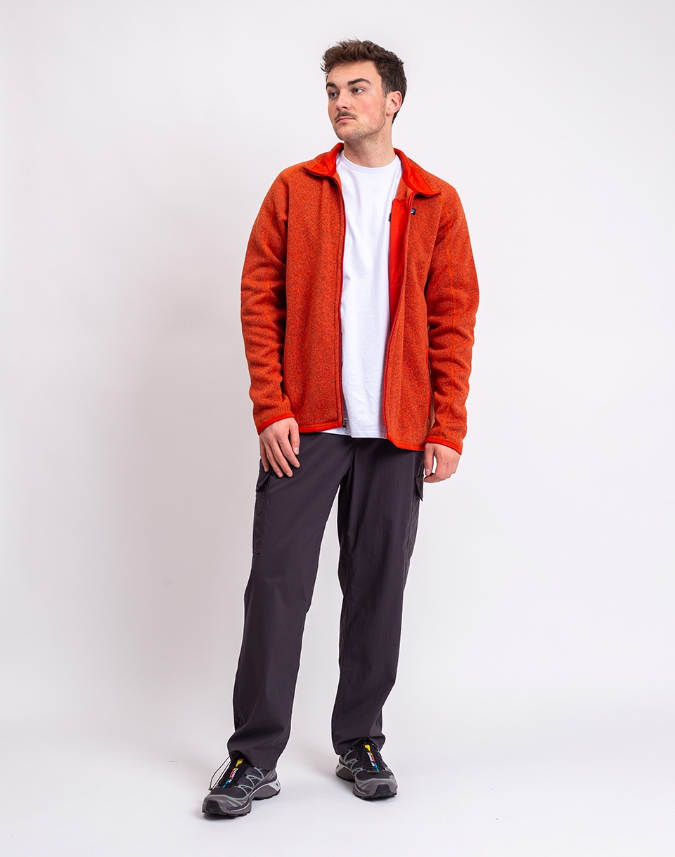 Patagonia M's Better Sweater Jacket Coal Orange S