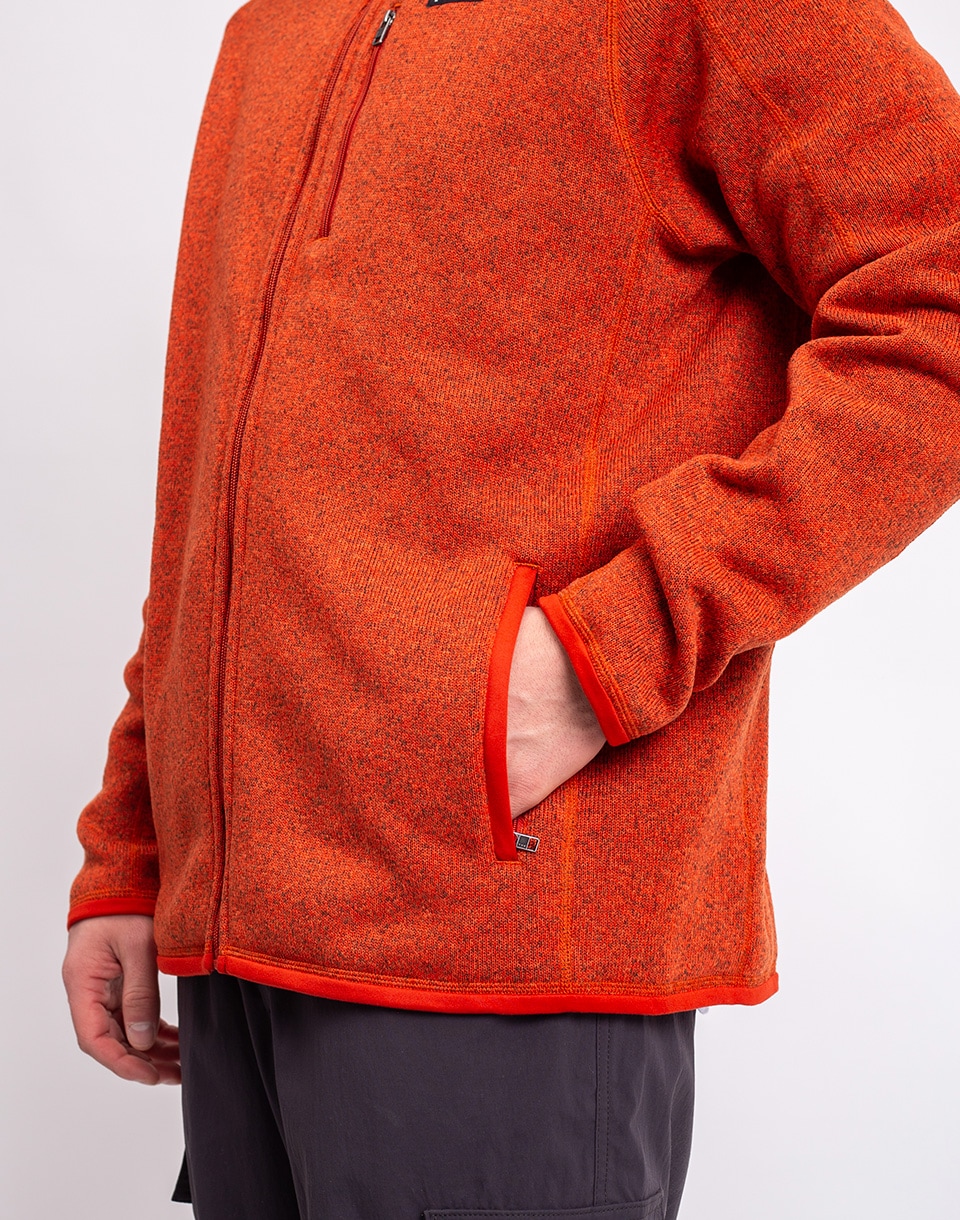 Patagonia M's Better Sweater Jacket Coal Orange S